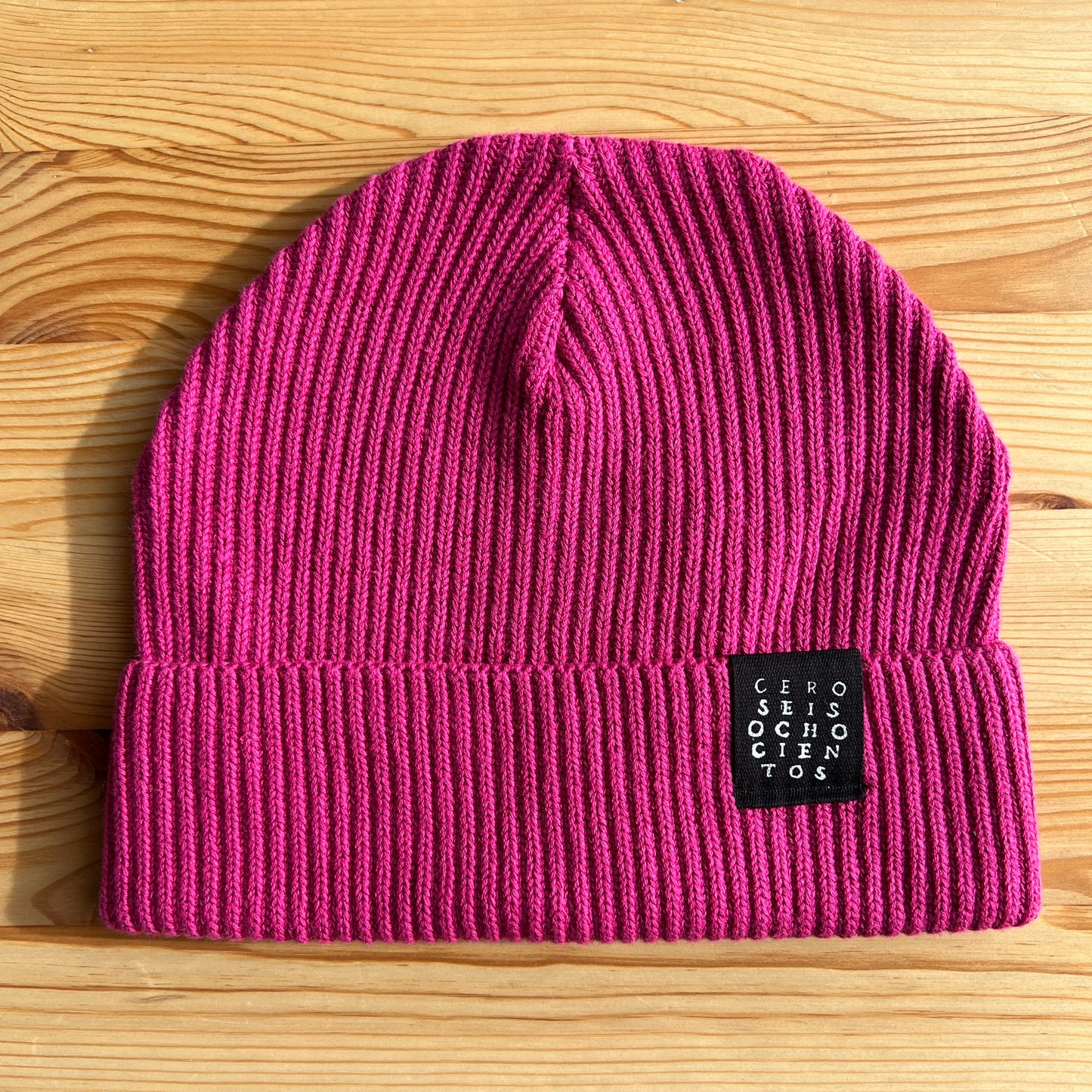 GORROS ALGODÓN ETIQUETA LETRAS 06800