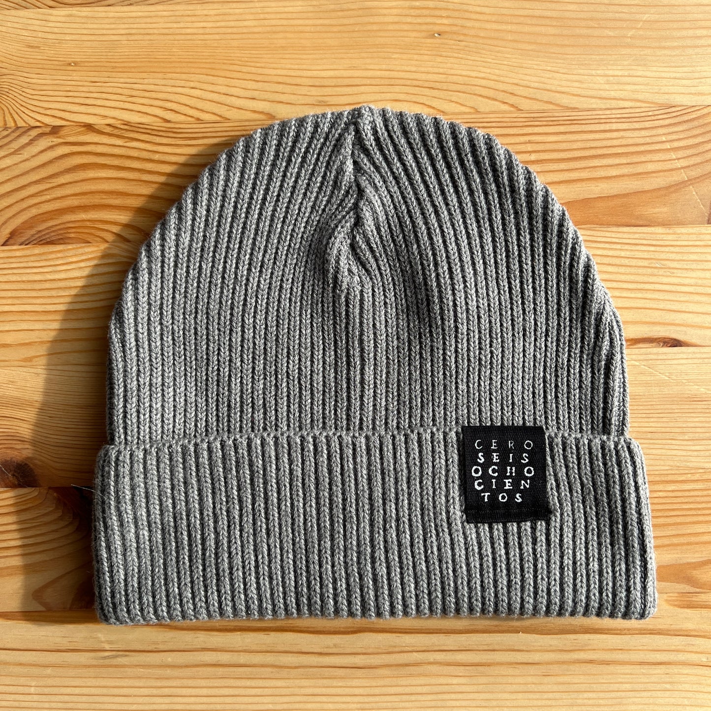 GORROS ALGODÓN ETIQUETA LETRAS 06800