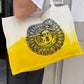 SHOPPING BAG CLÍPEO MEDUSA TEÑIDO AMARILLO