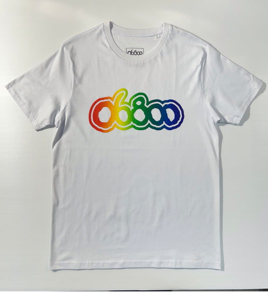CAMISETA CLÁSICA BLANCA COLORES 06800 UNISEX