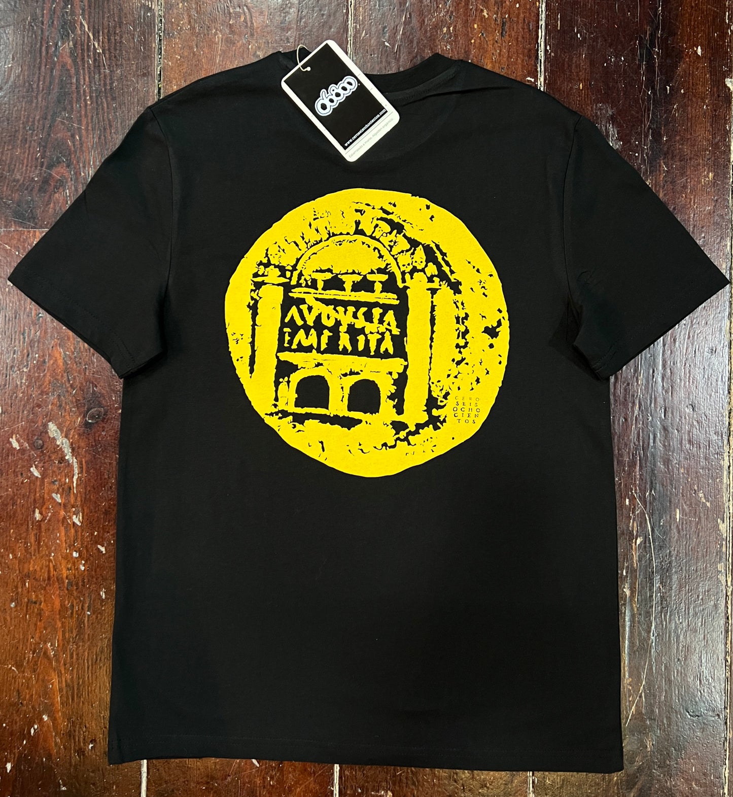 CAMISETA NEGRA DUPONDIO 06800