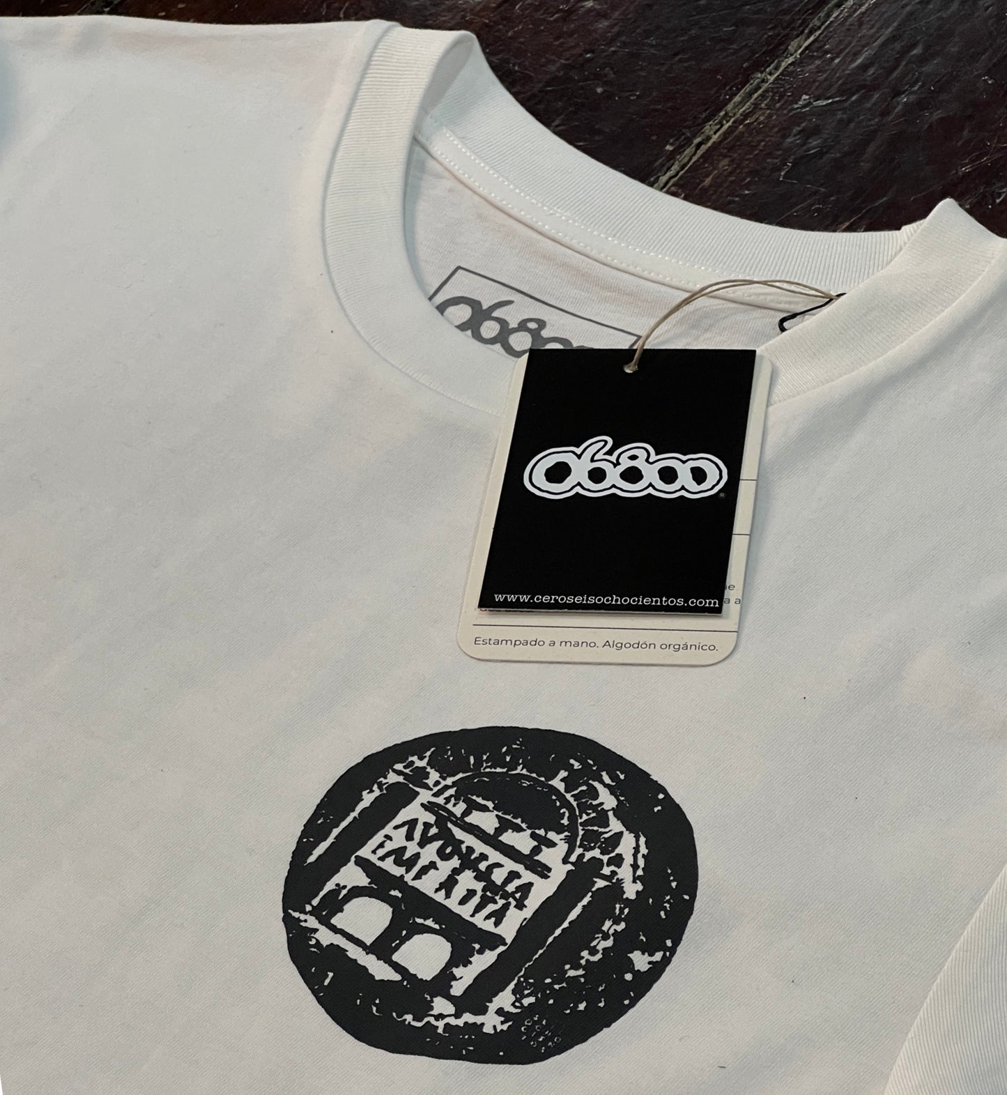 CAMISETA BLANCA (OFF WHITE) DUPONDIO 06800