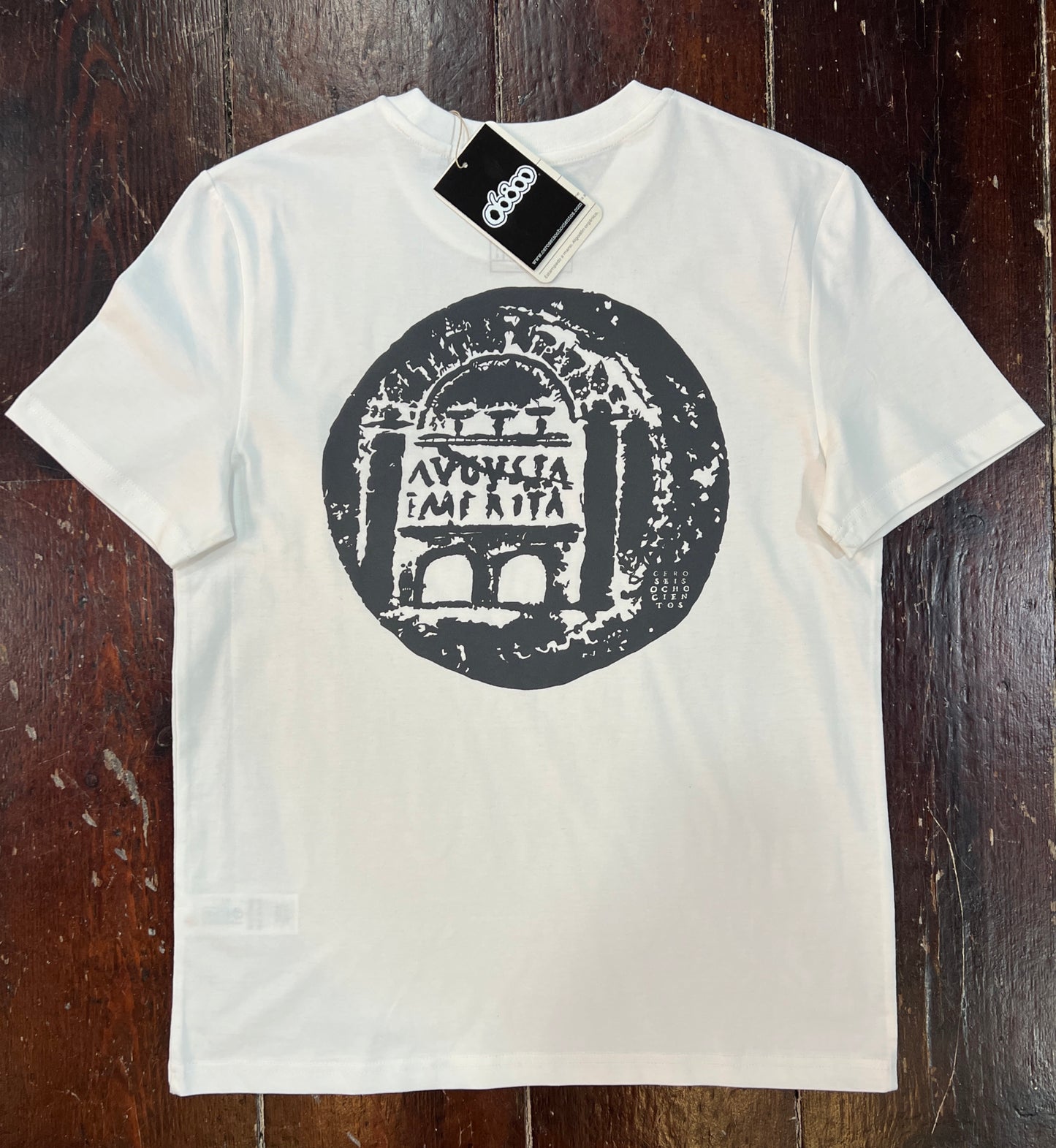 CAMISETA BLANCA (OFF WHITE) DUPONDIO 06800