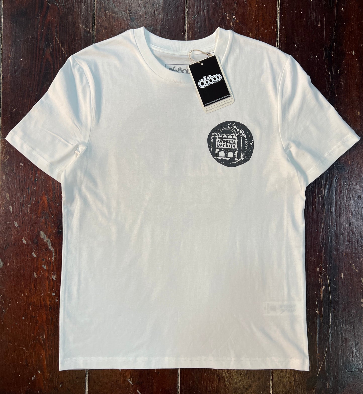CAMISETA BLANCA (OFF WHITE) DUPONDIO 06800
