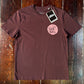 CAMISETA MORADA (RED BROWN) DUPONDIO 06800