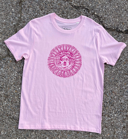 CAMISETA CLÍPEO MEDUSA ROSA 06800 UNISEX