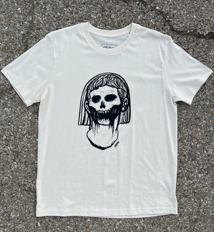 CAMISETA OCTAVIO COLOR BLANCO VINTAGE 06800 UNISEX
