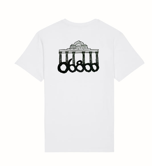 CAMISETA TEMPLO 06800 UNISEX BLANCA