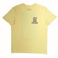 CAMISETA AMARILLO BUTTER 06800 MARTIR UNISEX