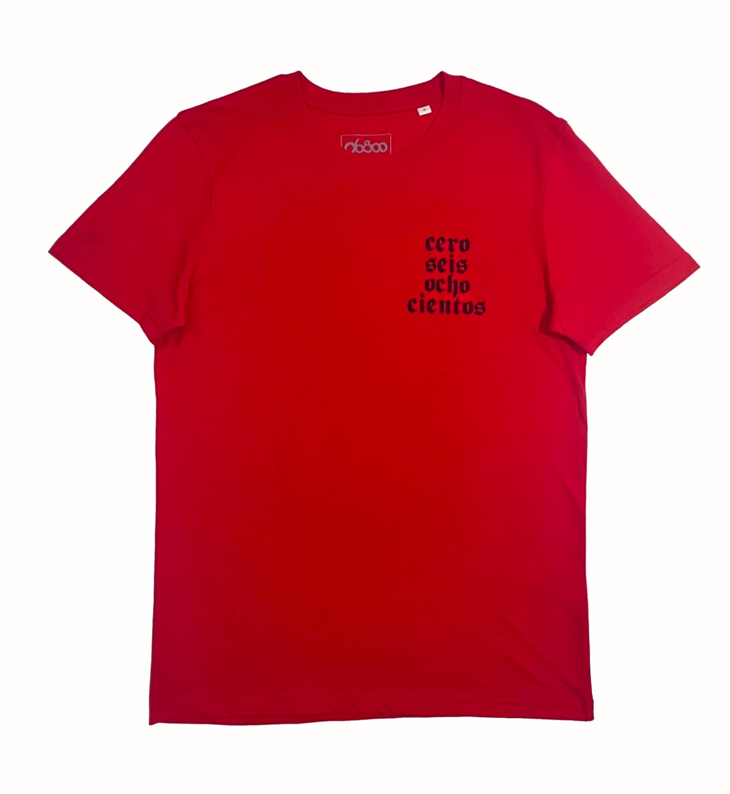 CAMISETA ROJO 06800 MARTIR UNISEX