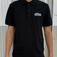 POLO MANGA CORTA NEGRO UNISEX - BORDADO 06800 CLÁSICO