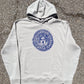 SUDADERA GRIS URBAN CLIPEO AZUL UNISEX