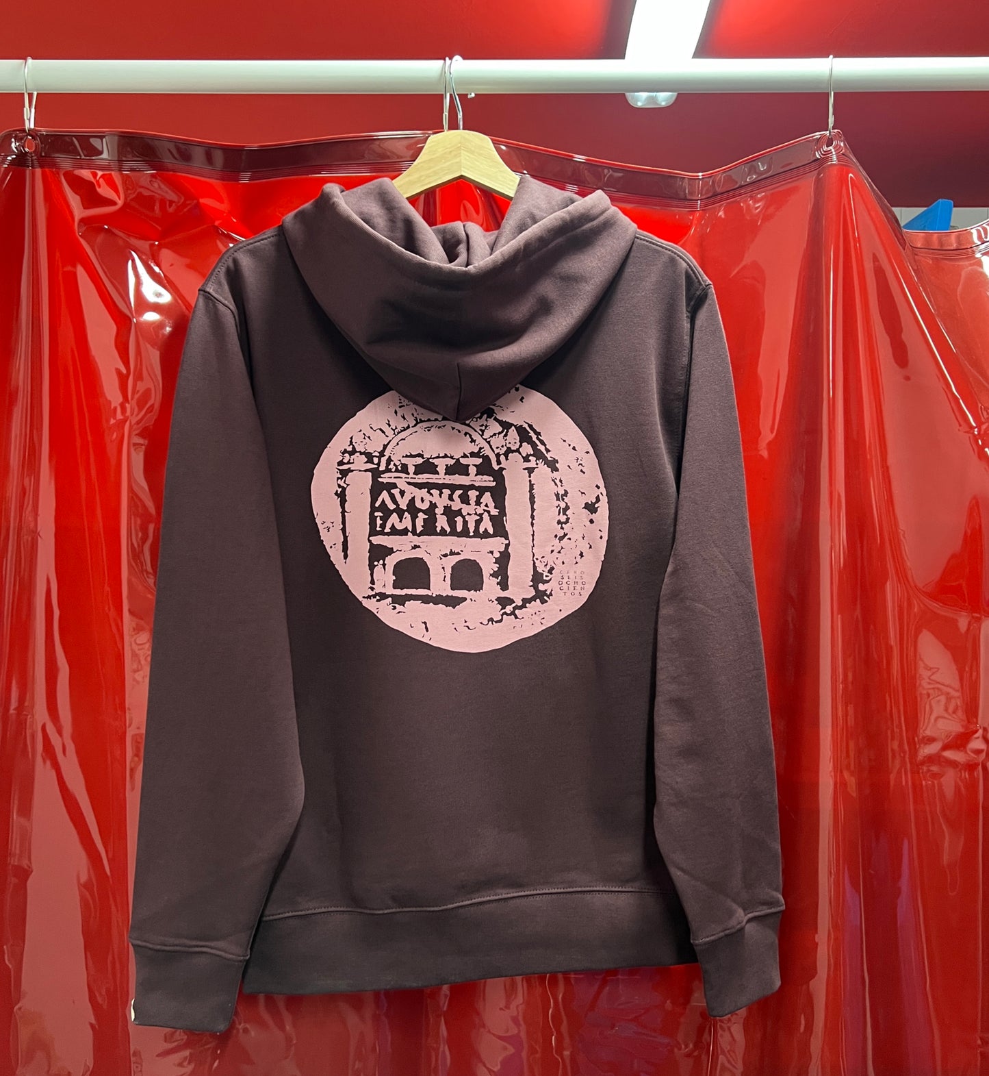 SUDADERA MORADA (RED BROWN) DUPONDIO 06800 (Edición limitada)