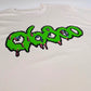 CAMISETA BLANCO VINTAGE 06800 CHICLE VERDE UNISEX