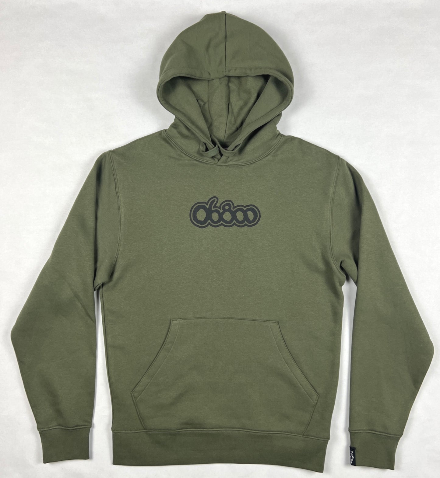 SUDADERA CON CAPUCHA 06800 VERDE CAQUI UNISEX